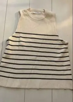 ボーダータンクトップ