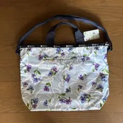 【未使用】 LeSportsac トートバッグ ショルダーバッグ 花柄 リボンのサムネイル
