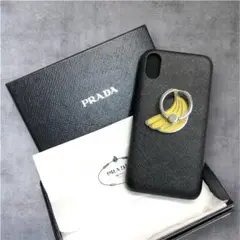 極美品✨希少　PRADA プラダ　ススマホケース　iPhone X/XSケースのサムネイル