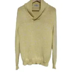 C-YELLOW COLLAR KNIT