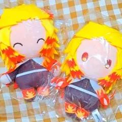 【新品未開封】鬼滅の刃 ゆらふわ 煉獄 2体セット