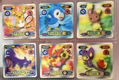 ポケモン　シール烈伝　6点セット