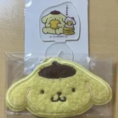 サンリオ　ポムポムプリン　ラグマット風キーホルダー　ミニアクリルスタンド