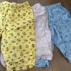 ミニオン柄　すみっコぐらしのUNIQLOステテコ3枚セット
