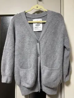 snidel スナイデル　カーディガン　グレー　アンゴラMIX