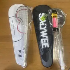 バドミントンラケット 2個セット