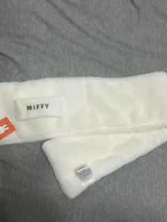 MIFFY ミッフィー フェイクファー マフラー ホワイトのサムネイル