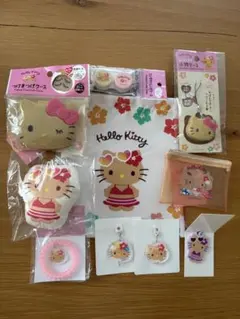 日焼けキティ 10点 セリア ダイソー キャンドゥ