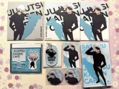 呪術廻戦　五条悟　カフェ　2023 懐玉　玉折　渋谷事変　缶バッジ　アクキー