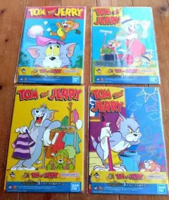 トムとジェリー キャンバス風ボード4枚