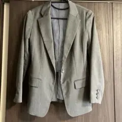 レディース　グレー　ジャケット　Mサイズ