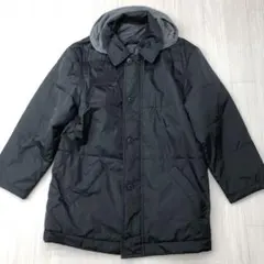 90s y2k コムサデモード　メン　ナイロン　ステンカラー　コート　中綿