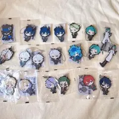 ツイステ　ラバーマスコットセット　ラバーストラップ