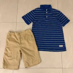 GAP kids ハーフパンツ ポロシャツ2点セット155-160サイズのサムネイル