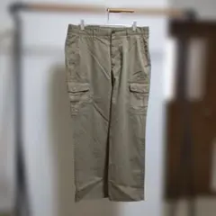 ユニクロ カーゴパンツ カーキ 4ポケット 82cm