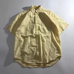 OLD UNIQLO オールド ユニクロ 半袖シャツ ボタンダウン 無地 古着