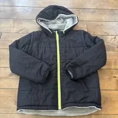 Coen フード付きリバーシブルジャンパー 140cm 黒