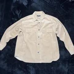 BEAMS HEART コーデュロイシャツ ベージュ Sのサムネイル
