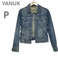 YANUK ヤヌーク デニムジャケット Gジャン レディース サイズP