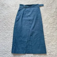 ♡Viaggio Blu♡巻きスカート風ロングタイトスカートsize 2 日本製のサムネイル