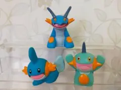 ポケモンキッズ　指人形　ミズゴロウ　ヌマクロー　ラグラージ　進化3体セット　③