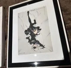 NieR:Automata 複製原画　版画　キャラファイングラフ 2B ニーア