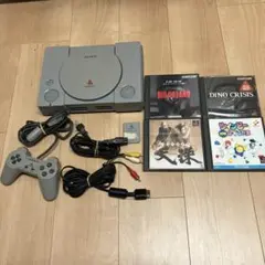 SONY PlayStation 本体 ＋ゲーム4本付き