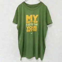 NIKE ナイキ 半袖 Tシャツ スウッシュ レディース グリーン 緑 M L