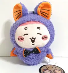 ちいかわ ハロウィンがまぐちポーチ カニちゃん 古本屋　タグ付き　ぬい