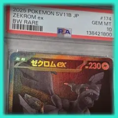 2026年最新】ゼクロムEX psa10の人気アイテム - メルカリ