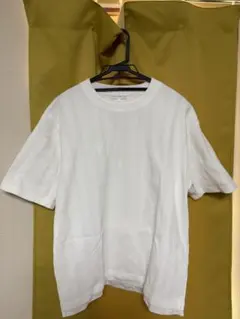 THE SHOP TK ワッフル 半袖Tシャツ ホワイト Lのサムネイル