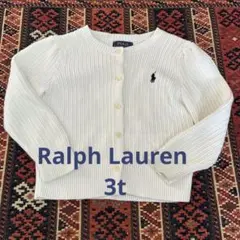 Polo Ralph Lauren カーディガン 3/3T アイボリー