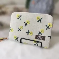 ミナペルホネン☆twins☆ラウンドファスナー長財布☆ハンドメイド