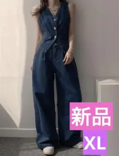 デニム　セットアップ　めちゃカワ♡