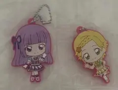 アイカツ　プリパラ　ラバーマスコット　氷川スミレ　新条ひなき