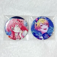 プロセカ グリッター缶バッジ グリ缶 桃井愛莉 33B 天馬司 42C ハピペロ