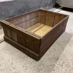 古い木箱　②H19 アンティーク　H19×55.5×37.5