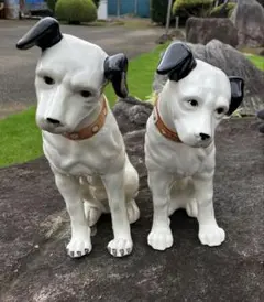 ビクター犬 3匹セット 置き物 飾り物 - メルカリ