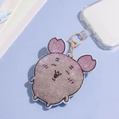 ちいかわ ラインストーンキーホルダー2 古本屋 カニちゃん キーホルダー