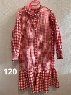 breeze☆120シャツワンピ