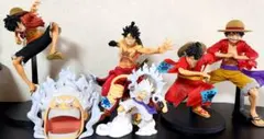 ワンピース 　フィギュア　 6体セット　ルフィ