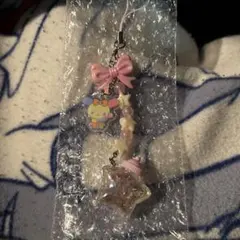 サンリオ　シークレットストラップ　星屑ベイビーボトル　ウサハナ