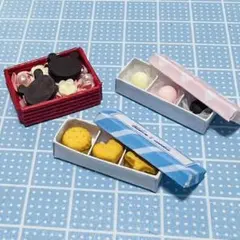 ミニチュア　ドール　スイーツ　お菓子セット　バレンタイン　ホワイトデー　チョコ