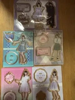 み*ー様 =LOVE 野口衣織 アクリルスタンド 5種セット