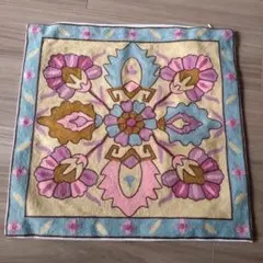 花柄刺繍 クッションカバー 45×45　オリエンタル　北欧　モロッコ　エスニック
