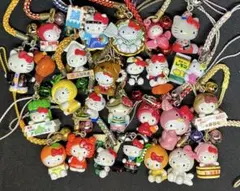ご当地キティ❁⃘*.゜根付け ストラップ まとめ売り ご当地キティ根付ストラップ まとめ売り