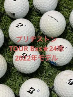 "A-品" ブリヂストン　TOUR Bxs/2022年☆ホワイト 24球