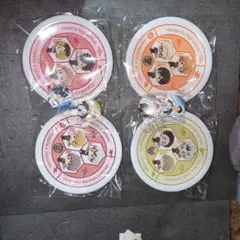 くら寿司　ハイキュー　お皿　コンプリート　缶バッチ