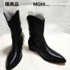 【極美品】MOHI...モヒ ウエスタン ショートブーツ 38のサムネイル
