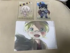 メイドインアビス ミニアクリルボード　ファプタ レグ クリアファイル　3点セット